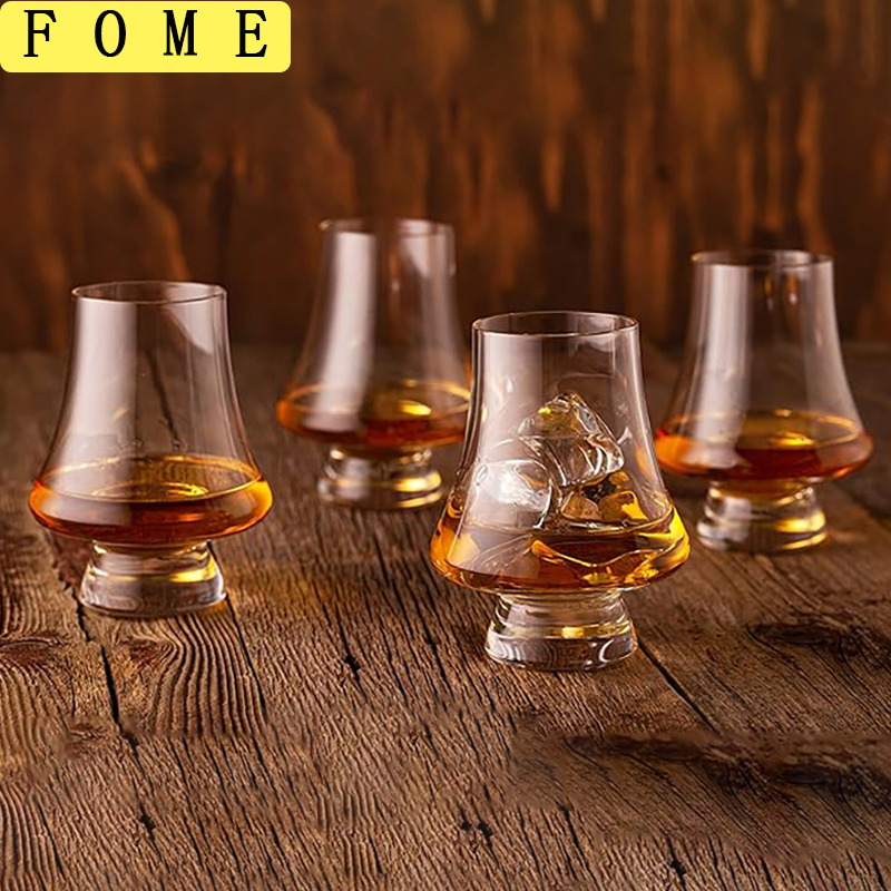 Wine Glass Set Crystal - 2/4pcs Tasting Glasses Set Of 250ml