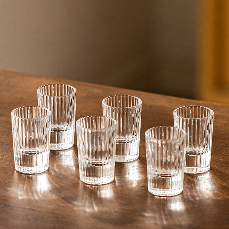 Wine Beer Liquor - 6pcs Set 20ml Striped Foreign Wine