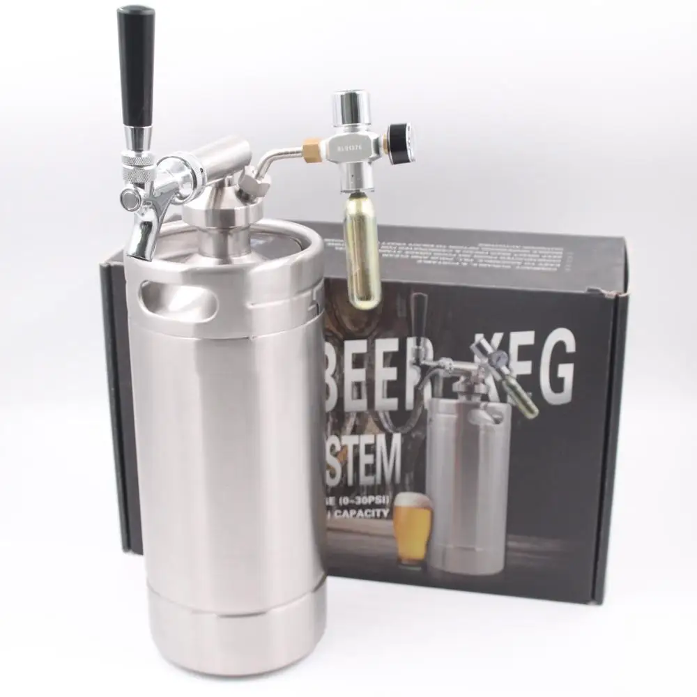 Wine Beer Refrigerator - Portable mini draft beer keg with