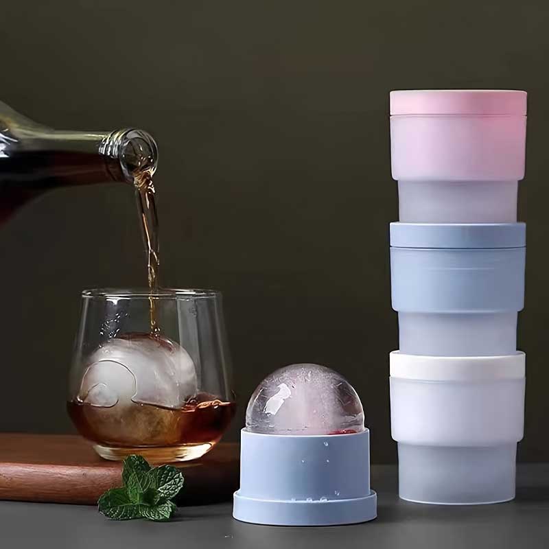 3Pcs Ice Ball Maker, Round Ice - đánh giá và giá Wine Beer Refrigerator