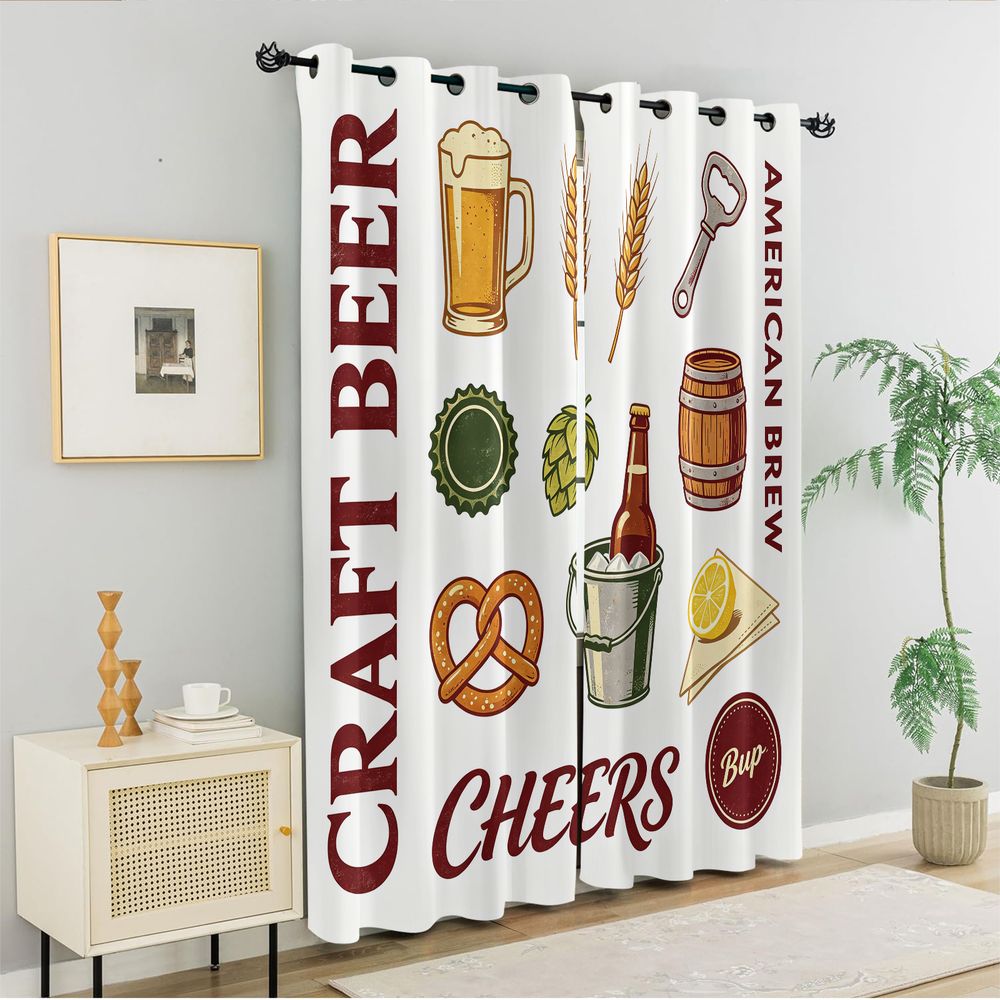 Vintage Craft Beer Theme Print - đánh giá và giá Craft Beer & Wine U-