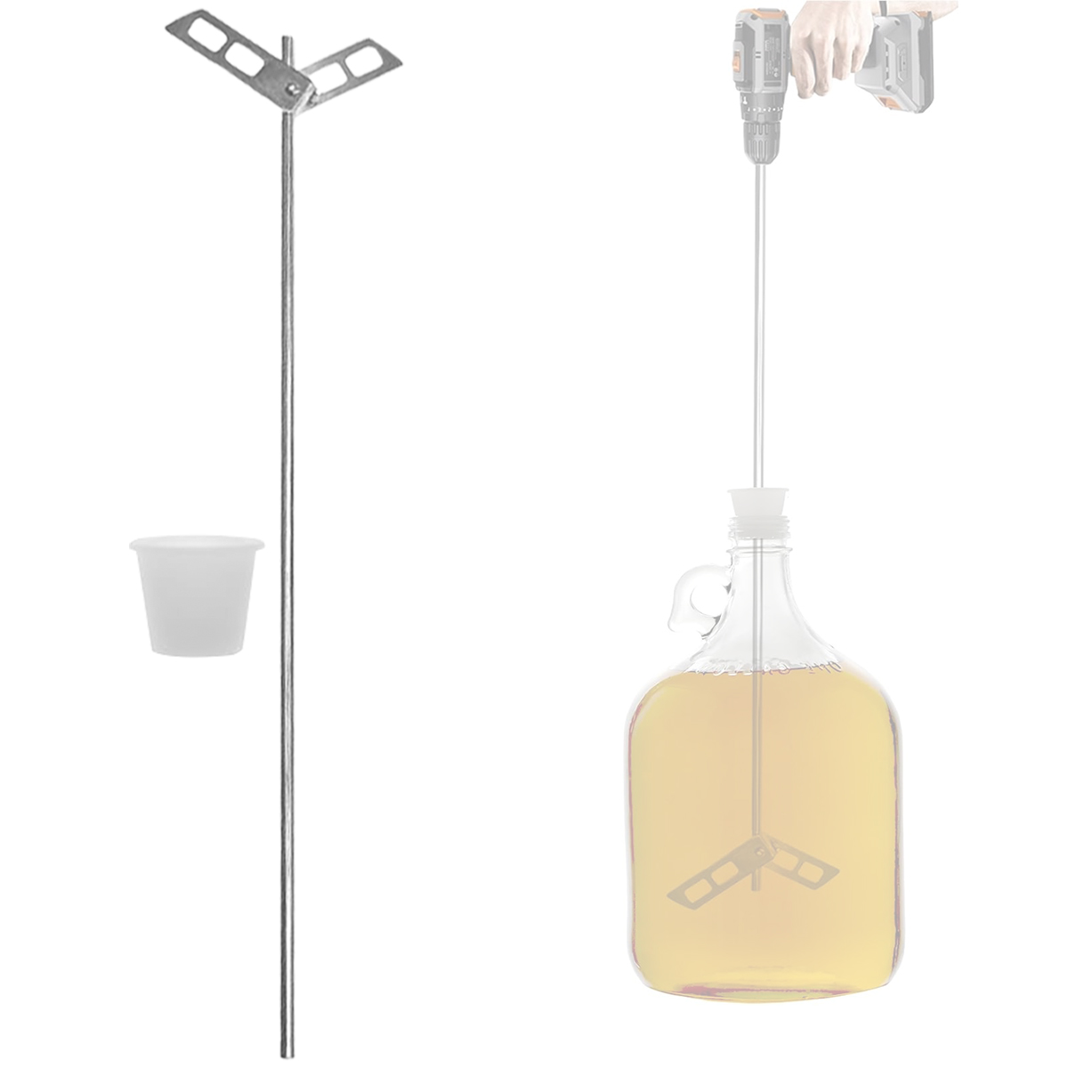 Beer Degassing Stirrer Paddle, - đánh giá và giá Wine Mix With Beer