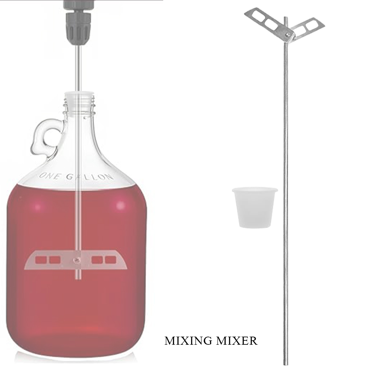 Beer Degassing Stirrer Paddle, - đánh giá và giá Wine Mix With Beer
