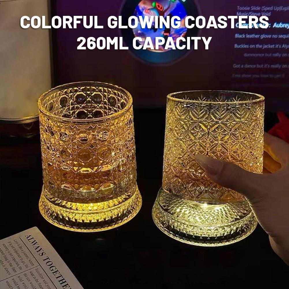 Rotating Whiskey Glass Creativ - đánh giá và giá Wine Beer Liquor