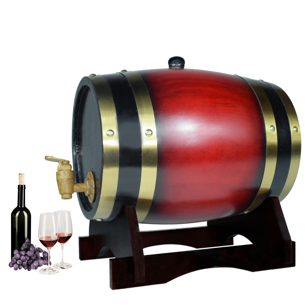 Whiskey Barrel Dispenser Oak A - đánh giá và giá Wine Beer And Spirit