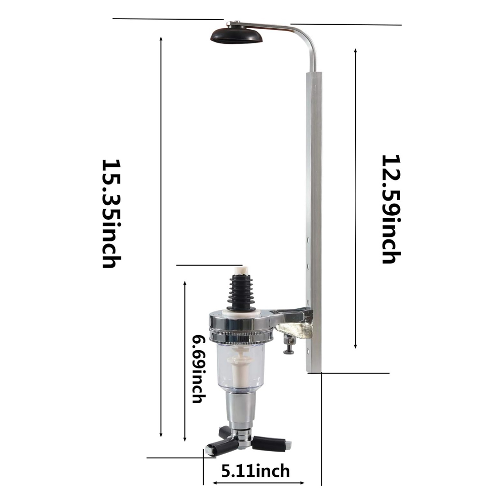 Wall Mounted Liquor Dispenser  - đánh giá và giá Wine Beer And Spirit