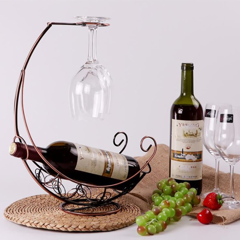 ●Creative Metal Wine Rack Hang - đánh giá và giá Wine Rack Wall Mount