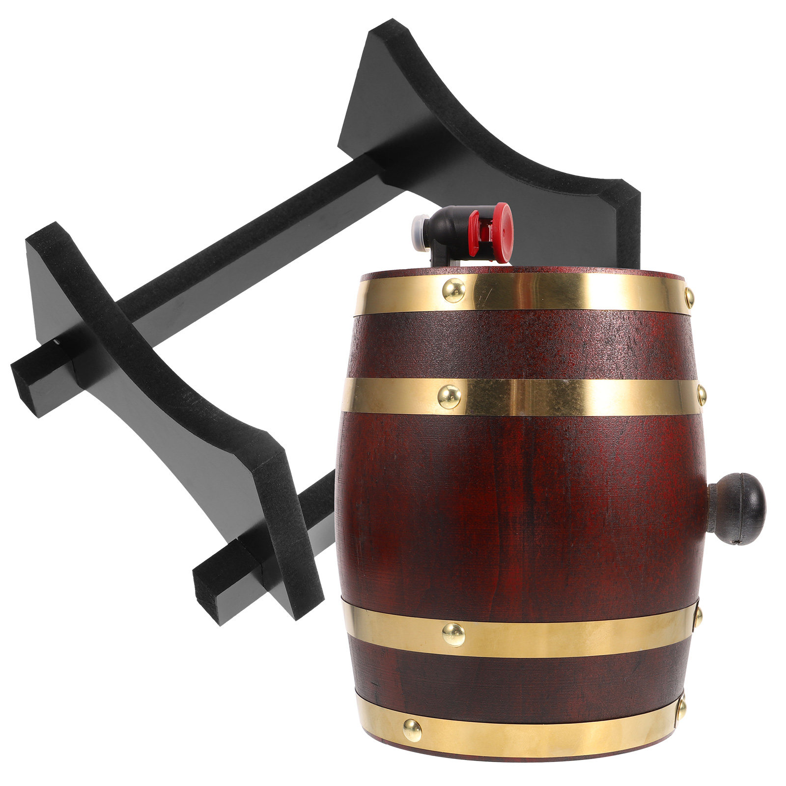 1Set Wood Wine Barrel 1L Red W - đánh giá và giá Wine Beer Liquor