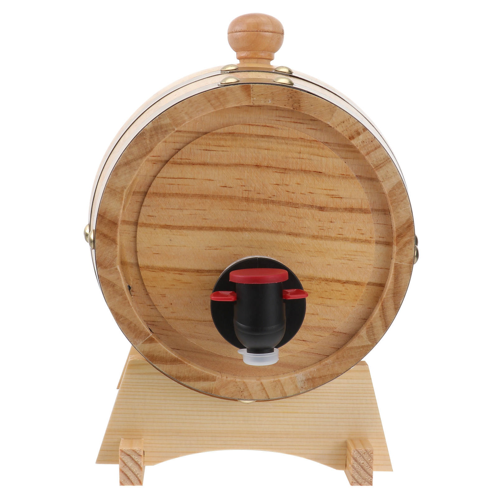 1Pcs Handcrafted Oak Wine Barr - đánh giá và giá Wine Beer And Spirit