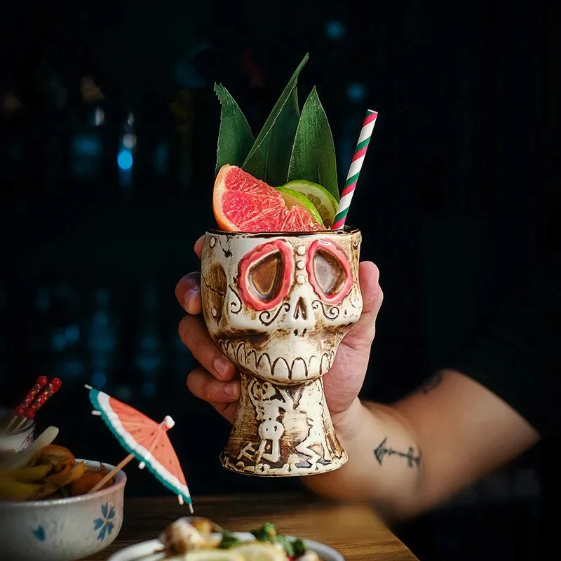 480ml Halloween Party Skull Co - đánh giá và giá Wine Mix With Beer