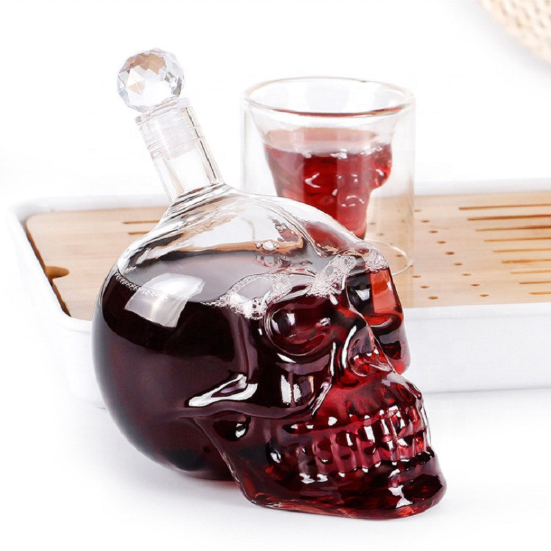 Creative Skull Head Decanter C - đánh giá và giá Wine Beer And Spirit