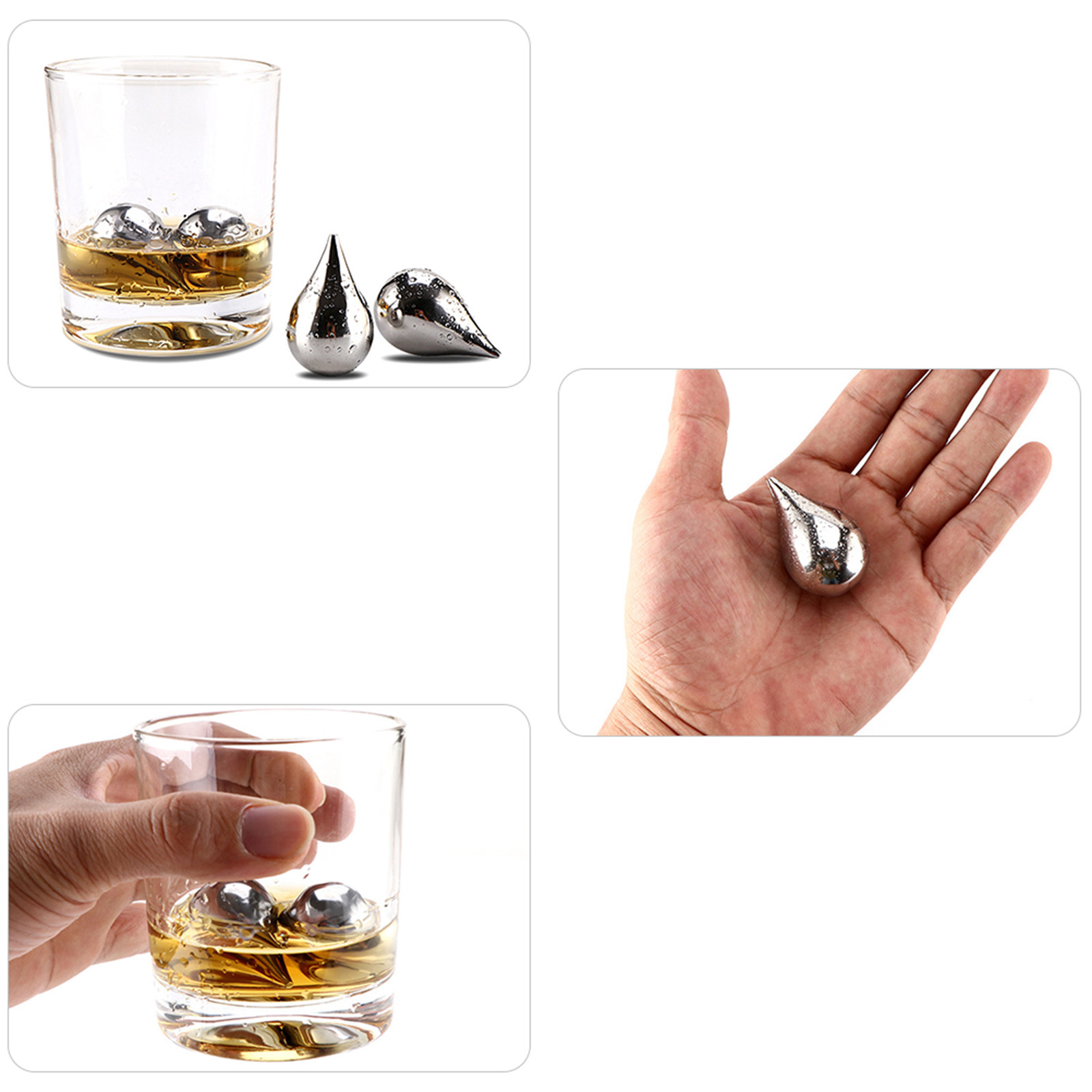2Pcs Food Grade Stainless Stee - đánh giá và giá Wine Beer And Spirit