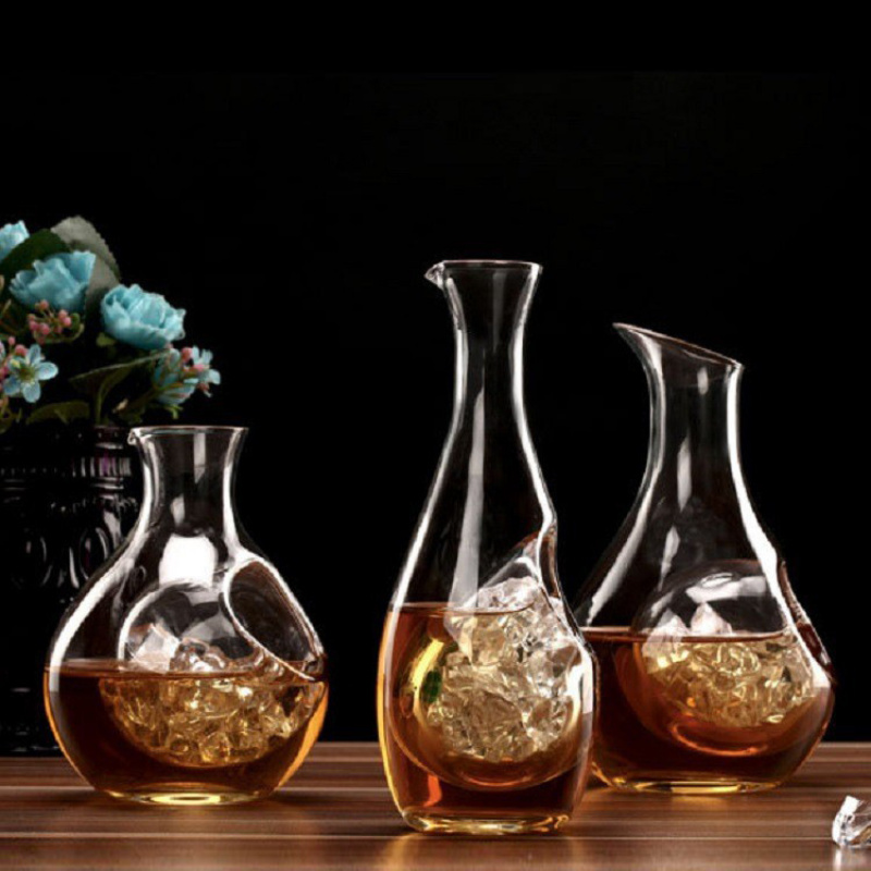 Household Ice Wine Chiller Set - đánh giá và giá Wine Glass Set Crystal