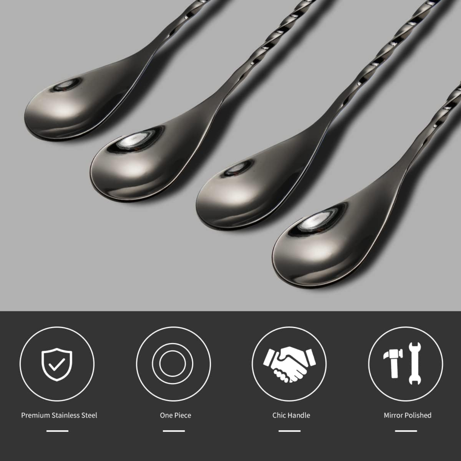 Cocktail Spoon Set of 2 - 12 I - đánh giá và giá Wine Mix With Beer